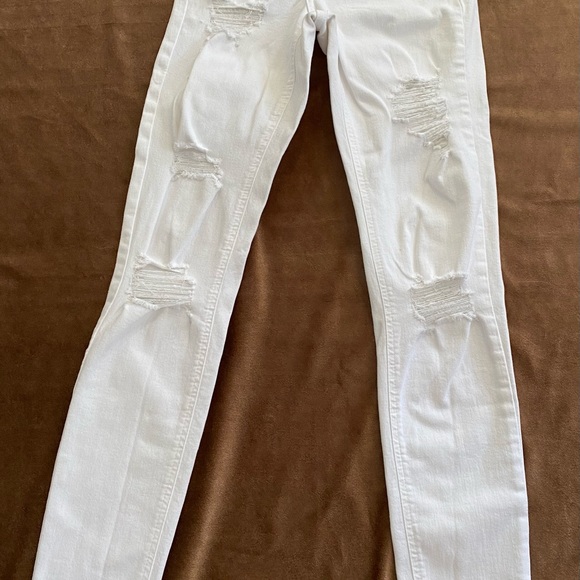 Women jean, white, size AW 26 L34 - Picture 3 of 7
